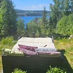بيت للعطل Wood House Garden Lakeview Mjosa -30 Min Osl *
