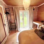 بيت للعطل Wood House Garden Lakeview Mjosa -30 Min Osl *