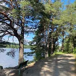 بيت للعطل Wood House Garden Lakeview Mjosa -30 Min Osl