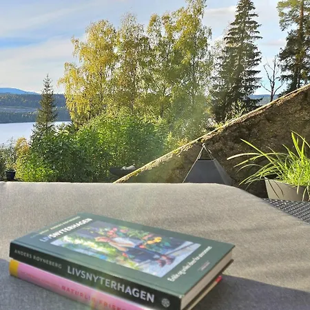 Wood House Garden Lakeview Mjosa -30 Min Osl * Espa