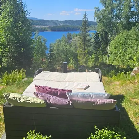 Holiday home Wood House Garden Lakeview Mjosa -30 Min Osl *