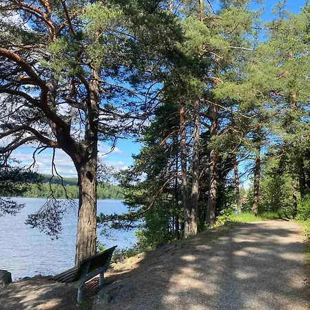 Semesterbostad Wood House Garden Lakeview Mjosa -30 Min Osl